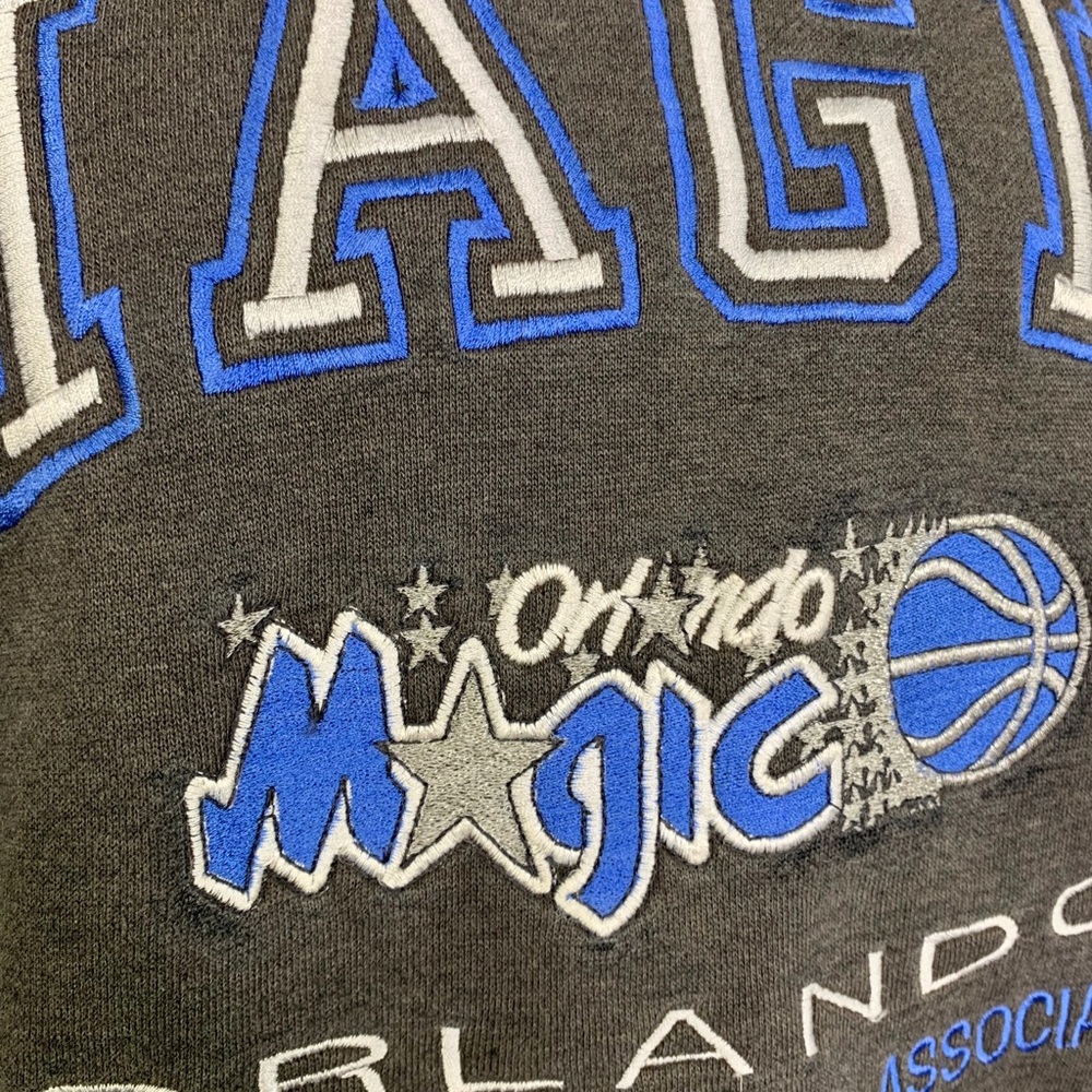 NBA VTG Orlando Magic Logo Athletic Sz XL Crewneck - Picture 3 of 7